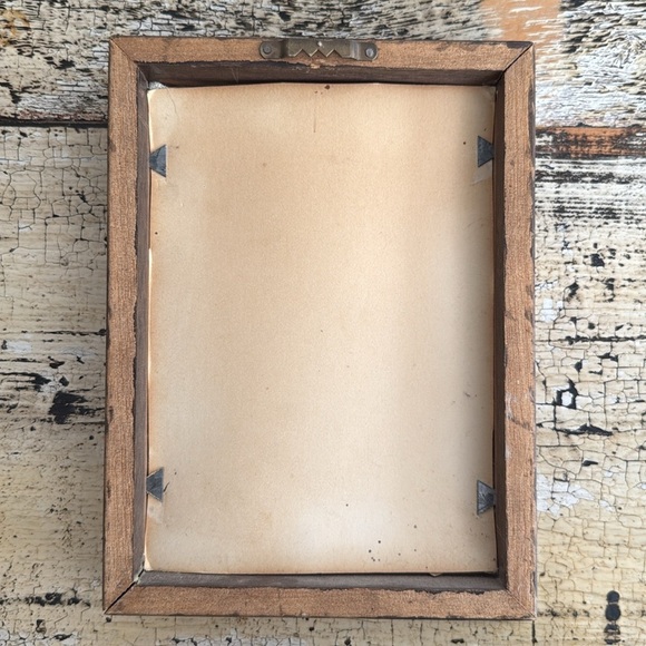 Vintage Floral Framed Needlepoint - Picture 5 of 6